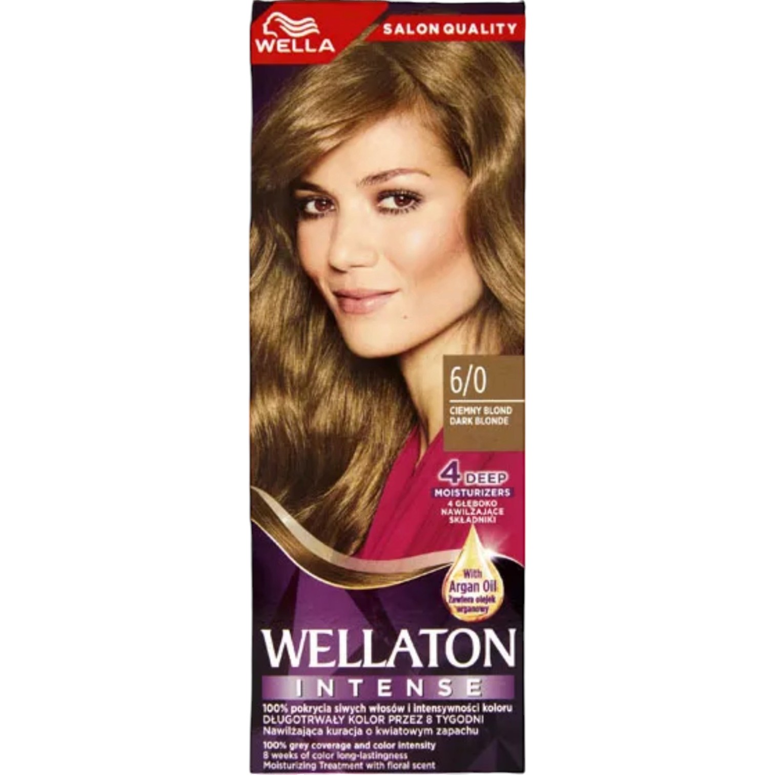 Wellaton by Koleston Farba do włosów, 6/0 ciemny blond