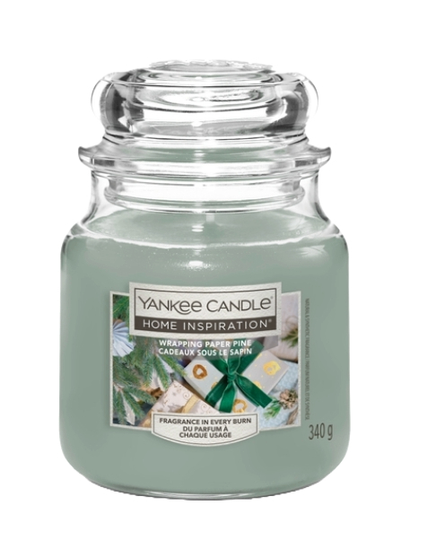 Yankee Candle Candela Home Inspiration Wrapping Paper Pine, 340 g