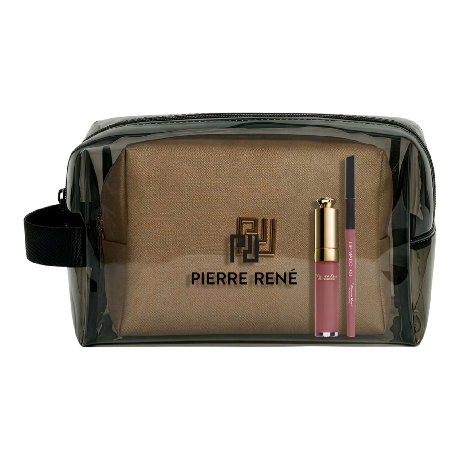 Pierre Rene Zestaw Lip Matic Shine & Define 3 Golden