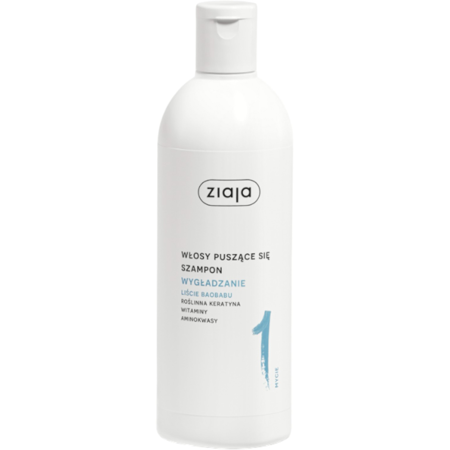 Ziaja Liście Baobabu Szampon do włosów Wygładzanie, 400 ml