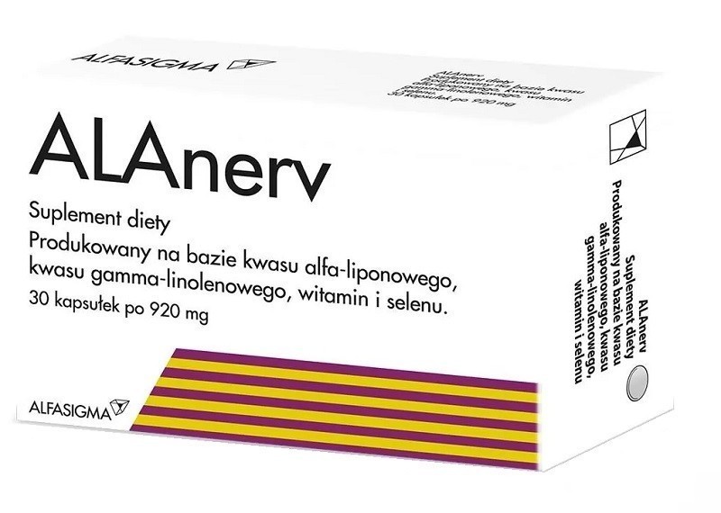 Alanerv, Preparat wspomagający układ nerwowy, Kapsułki