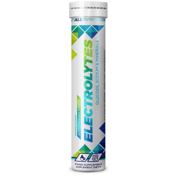 Allnutrition Electrolytes Orange, Tabletki musujące