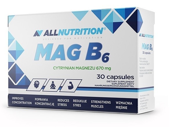 Allnutrition Mag B6, Kapsułki