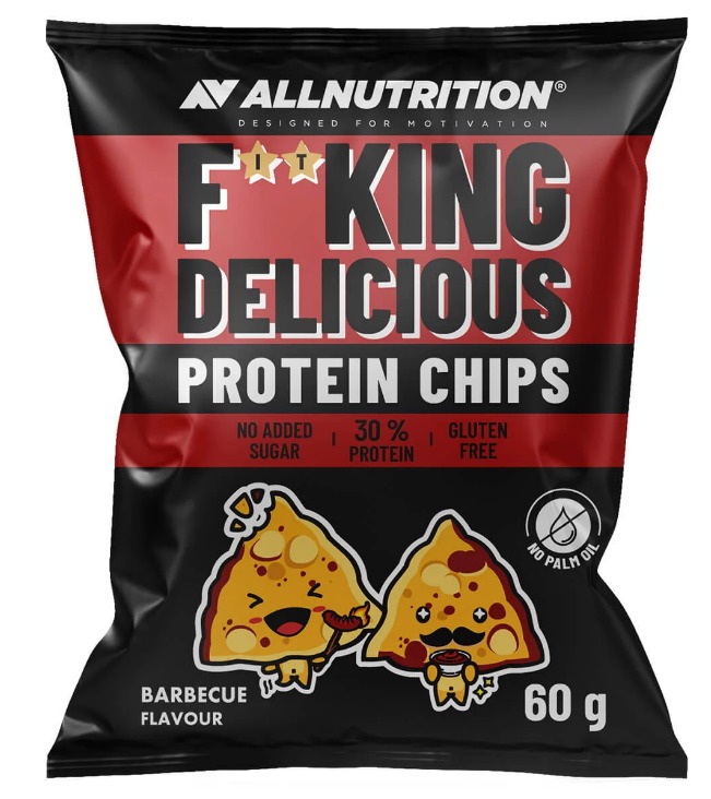 Allnutrition Fitking Delicous Barbecue - Protein Chips 60 g 60 g