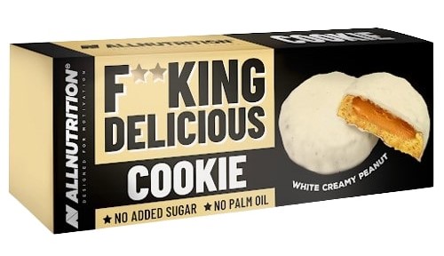 Allnutrition Fitking Delicous White Creamy Peanut - Cookie 128 g 128 g