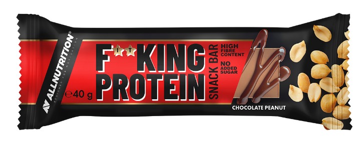 Allnutrition Fitking Protein Chocolate Peanut - Snack Bar 40 g 40 g