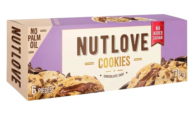 Allnutrition Nutlove Chocolate Chip - Cookies 130 g 130 g