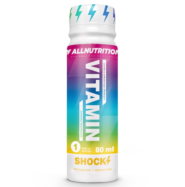 Allnutrition Vitamin Shock, Shot witaminowy, Płyn 80 ml