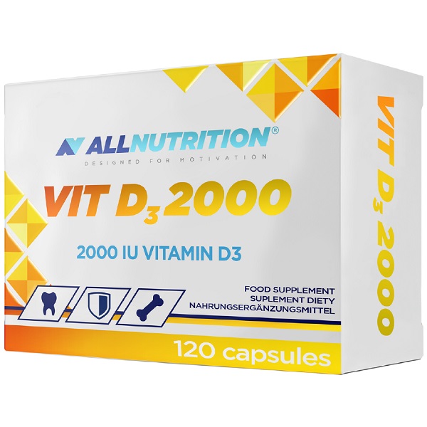 Allnutrition Vit D3 2000, Kapsułki