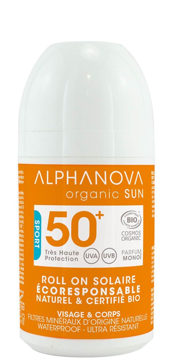 Alphanova Sun BIOExtreme Sport Crema Solare in Roll-On SPF 50+ 50 ml 50 ml