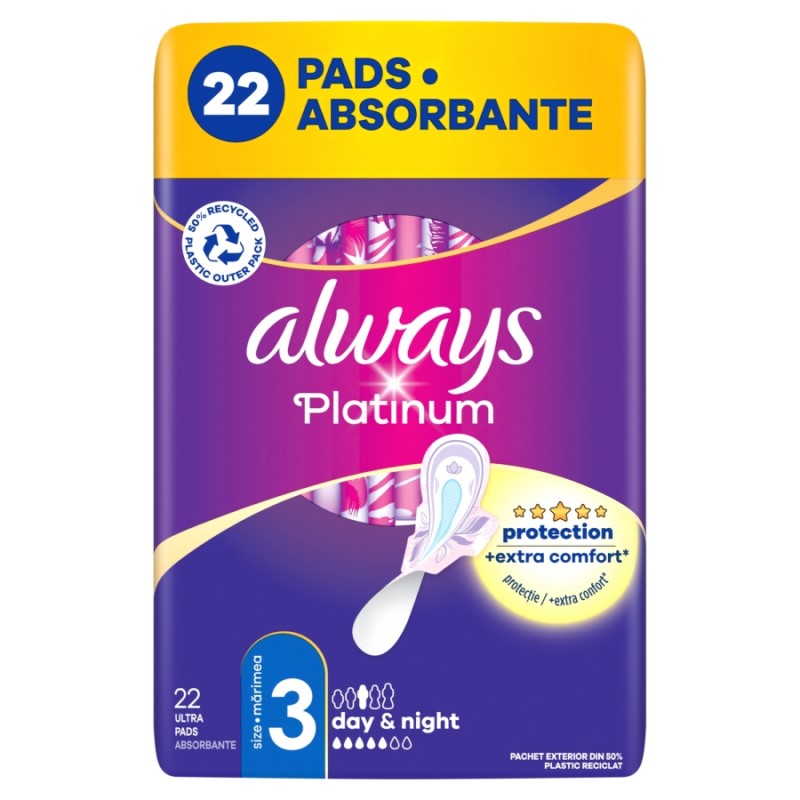 Always Assorbenti Ultra Platinum Qp Night 22 pz