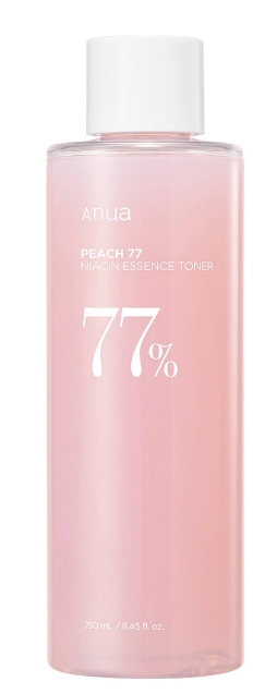 Anua Peach Nawilżający tonik esencja z 77% Ekstraktem z brzoskwini 250 ml
