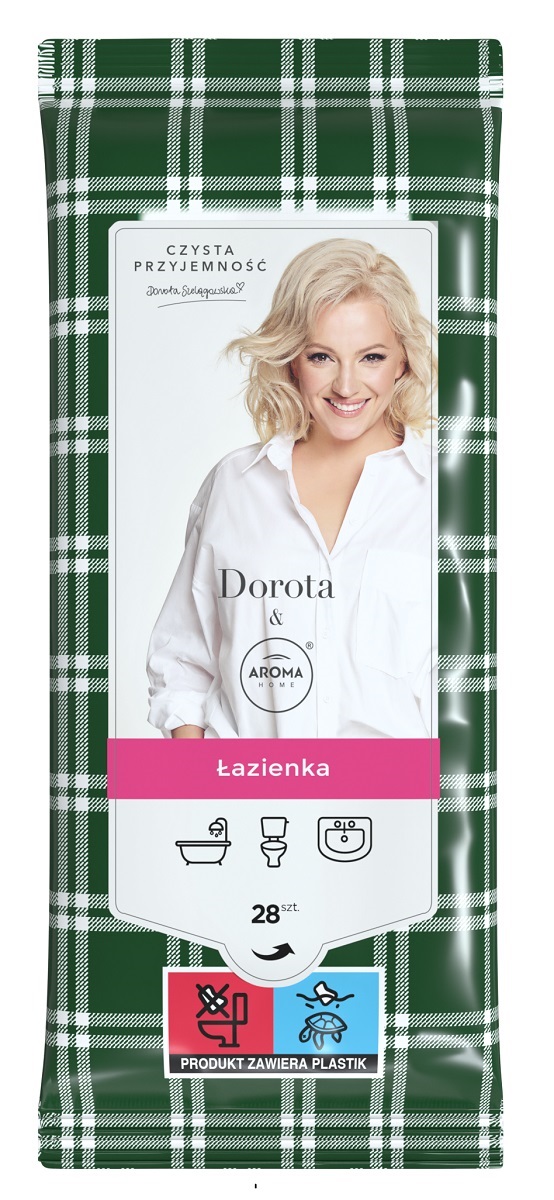 Aroma Home & Dorota Chusteczki Funkcyjne Łazienka