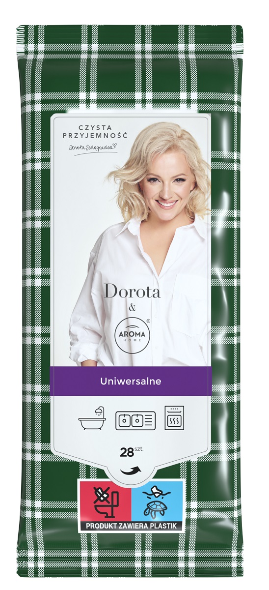 Aroma Home & Dorota Chusteczki Funkcyjne Uniwersalne