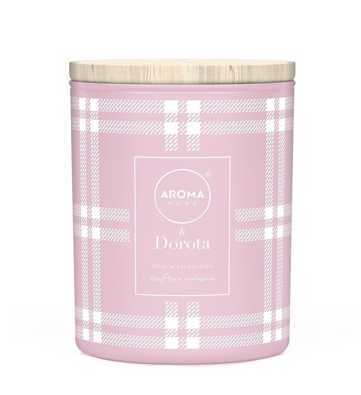 Aroma Home & Dorota Candela profumata Aroma Home Confettura di Lampone 150 g 150 g