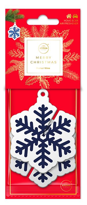 Aroma Home Cellulosa 3D Fiocco di Neve Blu - Vin Brulé