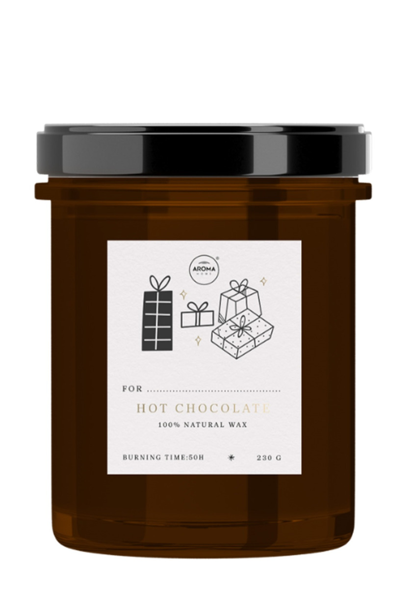 Aroma Home Candela Profumata Cosy Christmas Hot Chocolate 230 g 200 g