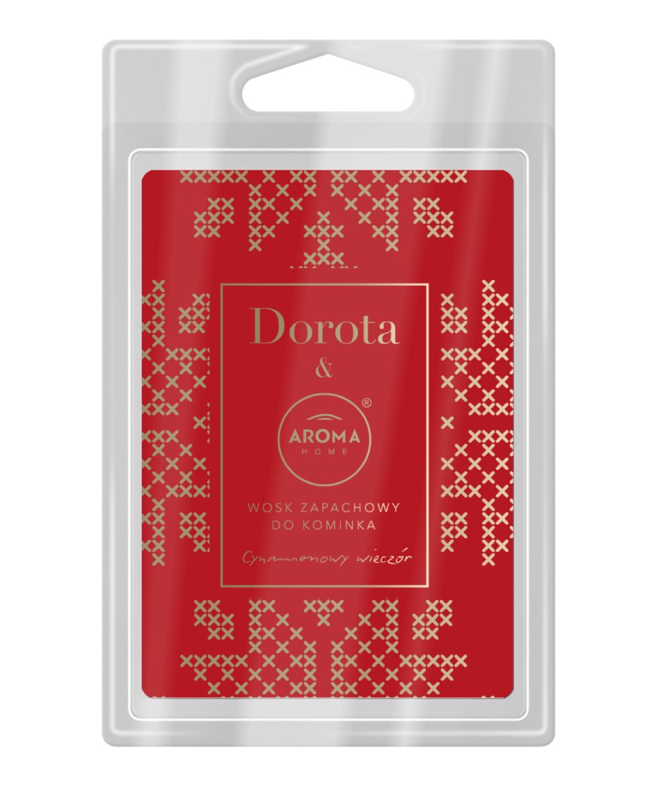Aroma Home & Dorota Cera Profumata Sera alla Cannella 60 g 60 g