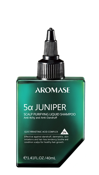 Aromase 5α Juniper Scalp Purifying Peeling - płyn oczyszczający do każdego typu skóry głowy,  40 ml