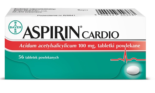 Aspirin Cardio 100 mg 56 Tabletek