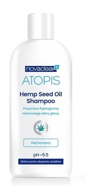 Novaclear Atopis Szampon z Olejem Konopnym