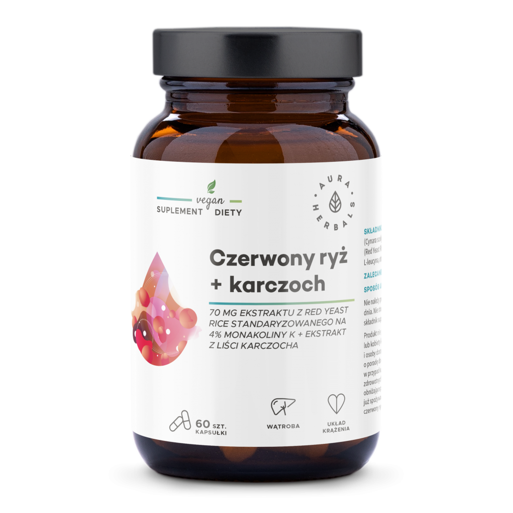 Aura Herbals Czerwony Ryż + Karczoch