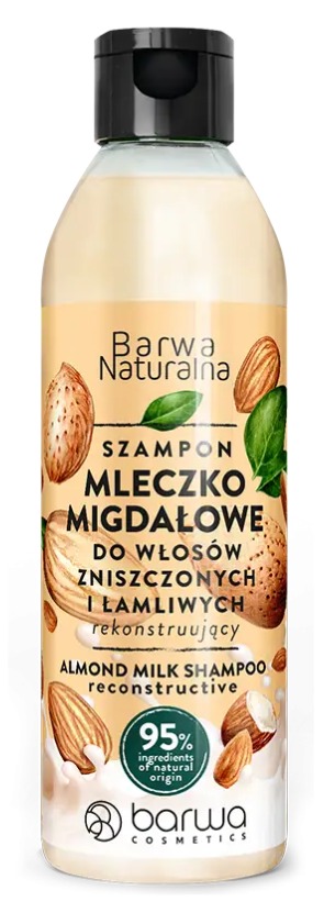 Barwa Naturalna Mleczko Migdałowe Szampon do włosów