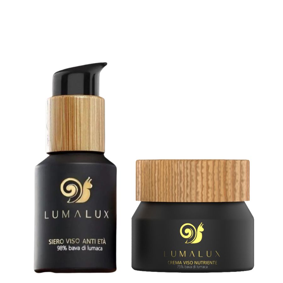 Lumalux Zestaw krem i serum ze śluzem ślimaka