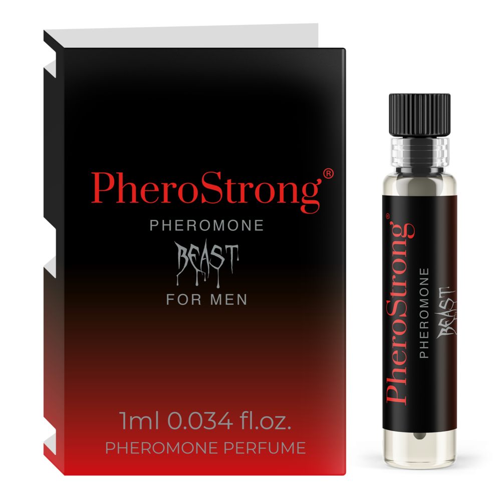 PheroStrong Beast for Men Perfumy z feromonami dla mężczyzn, 1 ml 1 ml