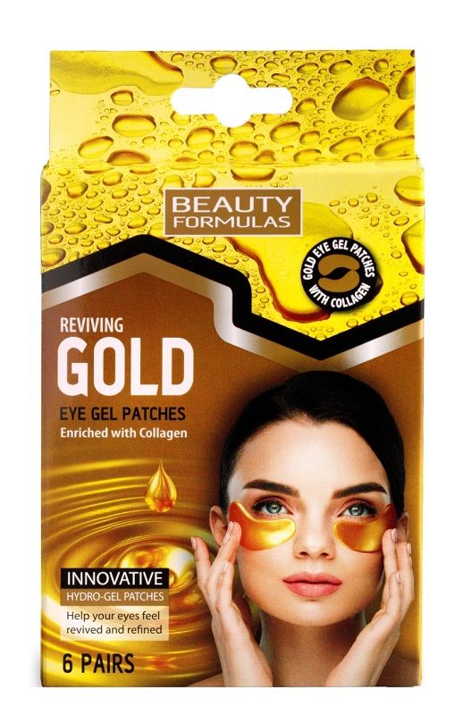 Beauty Formulas Gold Patch per Occhi 12 pz