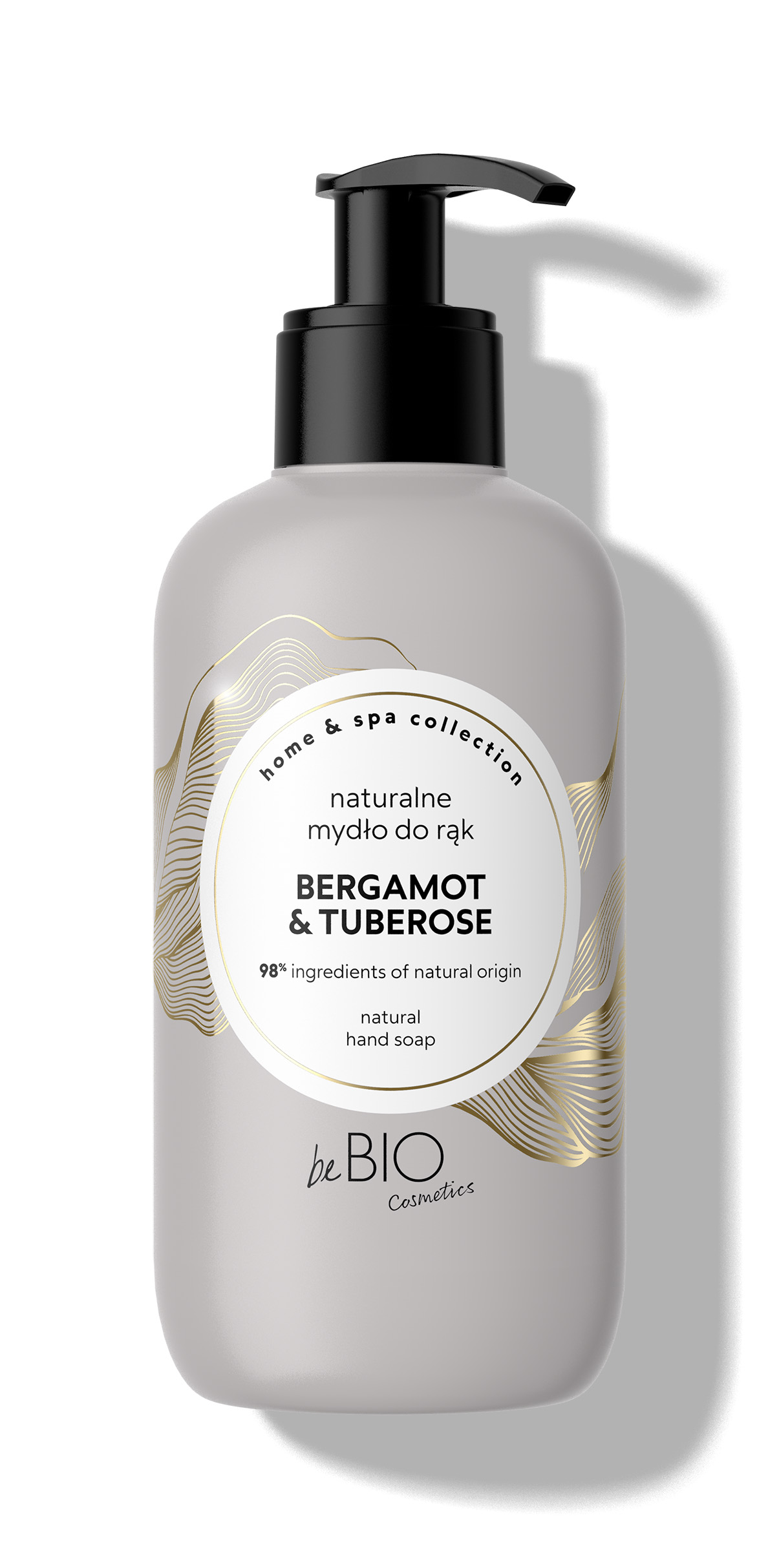 BeBio Home&Spa Collection Naturalne Mydło do rąk w płynie Bergamot & Tuberose