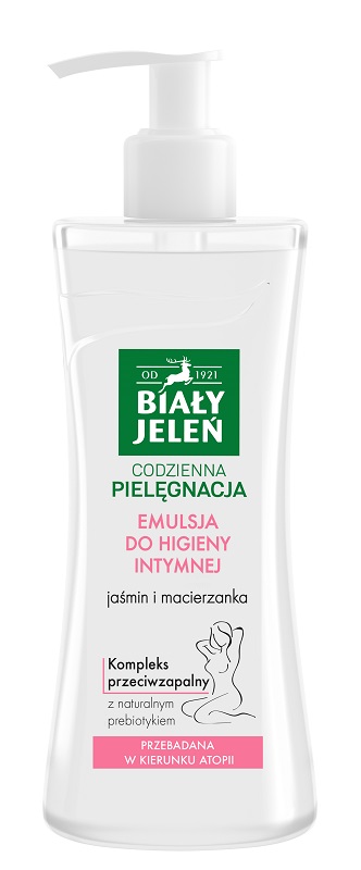 Biały Jeleń Emulsja do Higieny Intymnej z Jaśminem i Macierzanką 265 ml