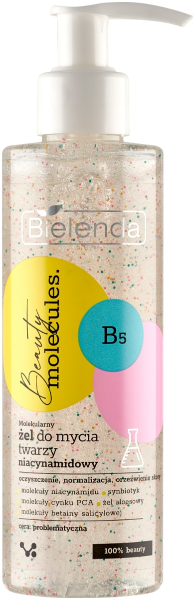 Bielenda Beauty Molecules Gel Detergente Viso Niacinamide 195 g
