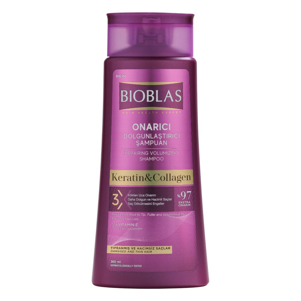 Bioblas Keratynowo-kolagenowy szampon do włosów cienkich i zniszczonych