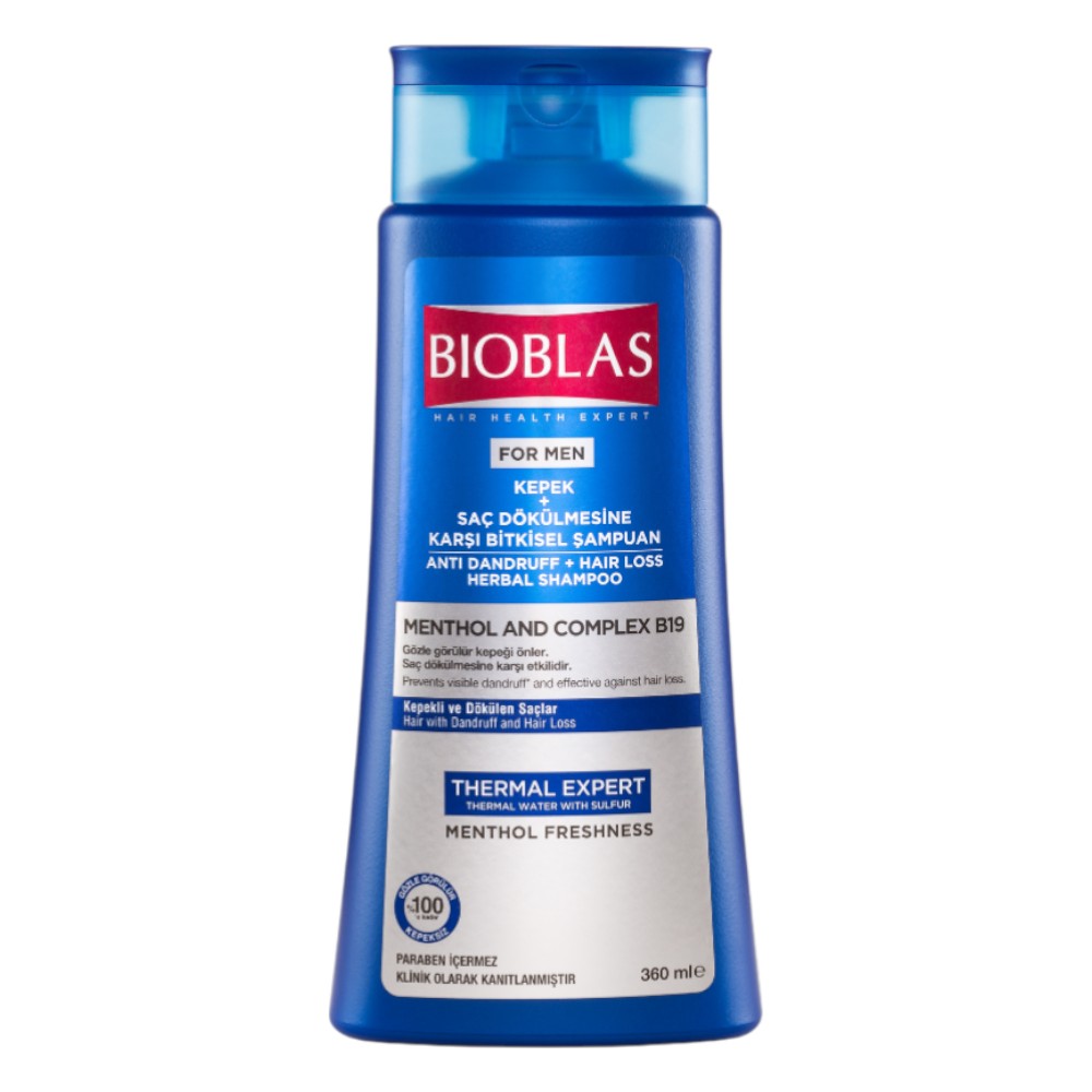 Bioblas Przeciwłupieżowy szampon dla mężczyzn przeciw wypadaniu włosów