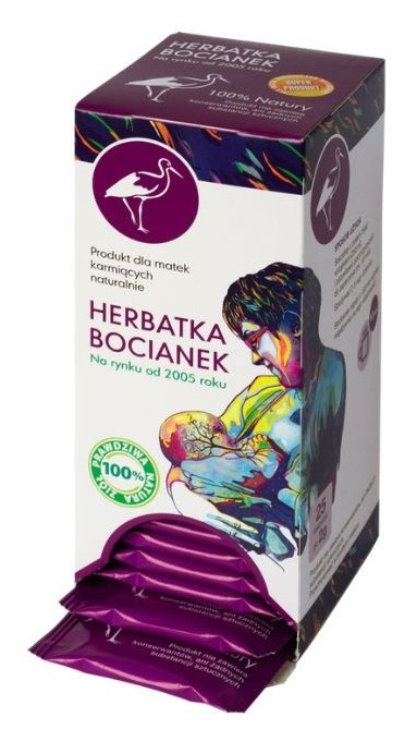 Bocianek, Herbatka laktacyjna Bio, Saszetki