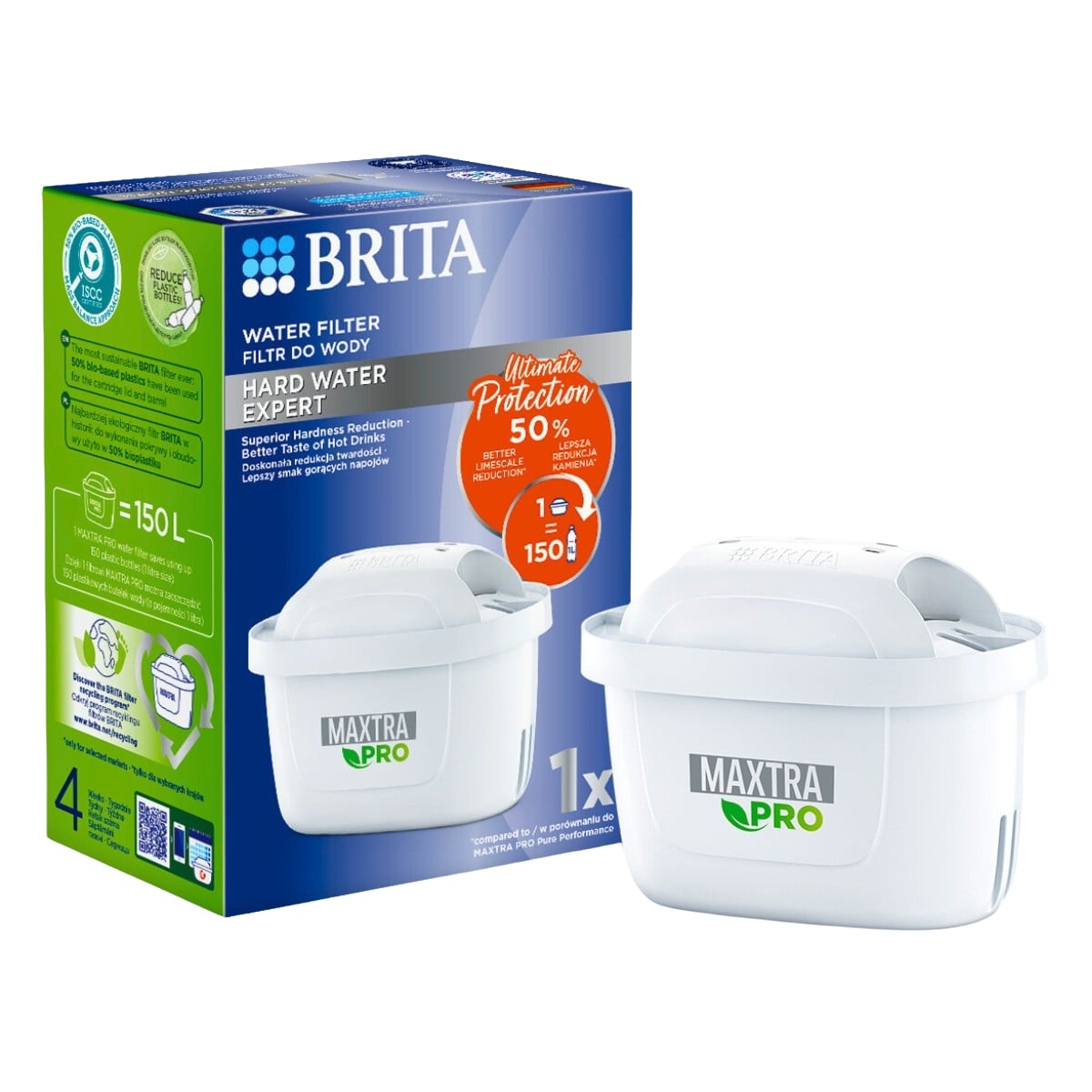 Brita Maxtra Pro Hard Water Expert - Filtro Acqua