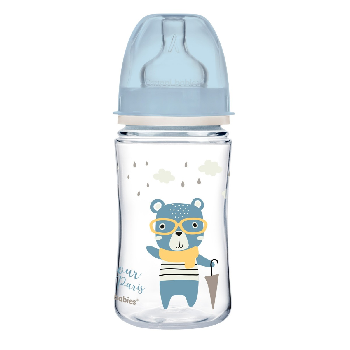 Canpol Babies Biberon Anticolica Easy Start Bonjour