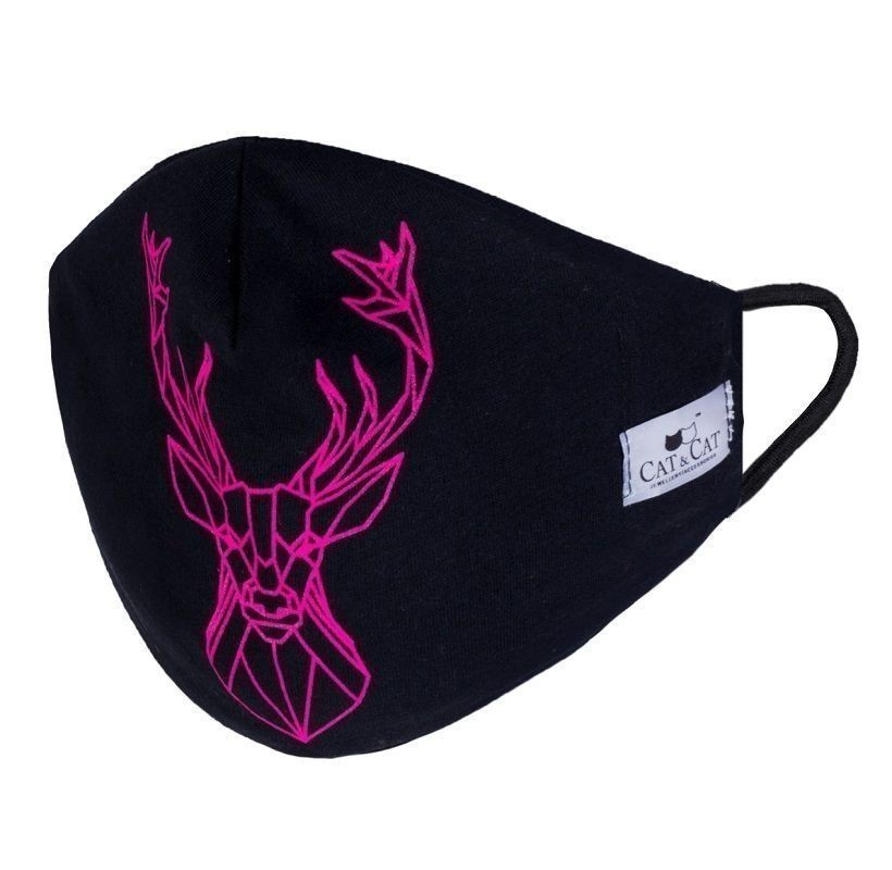 Cat & Cat Mascherina Riutilizzabile Cervo