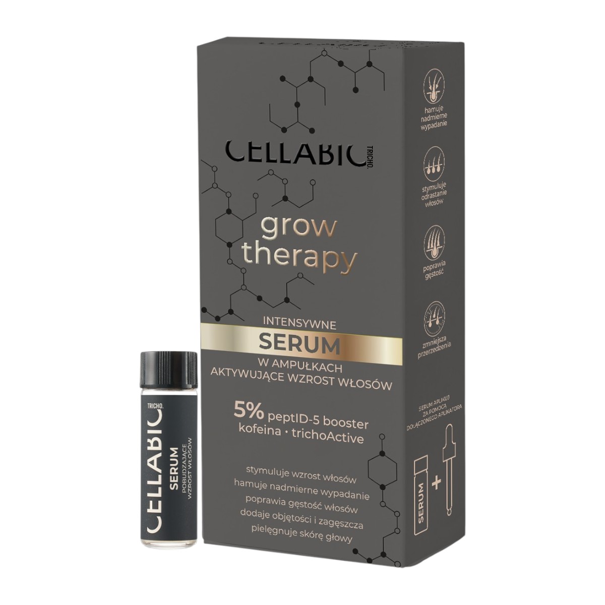 Cellabic Tricho Intensywne serum dla mężczyzn aktywujące wzrost włosów