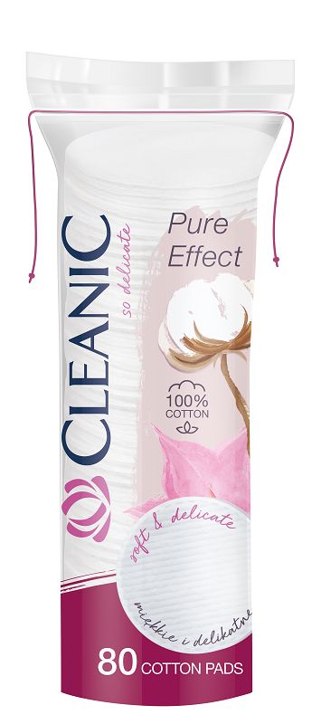 Cleanic Dischetti Cosmetici Pure Effect 80 Pz