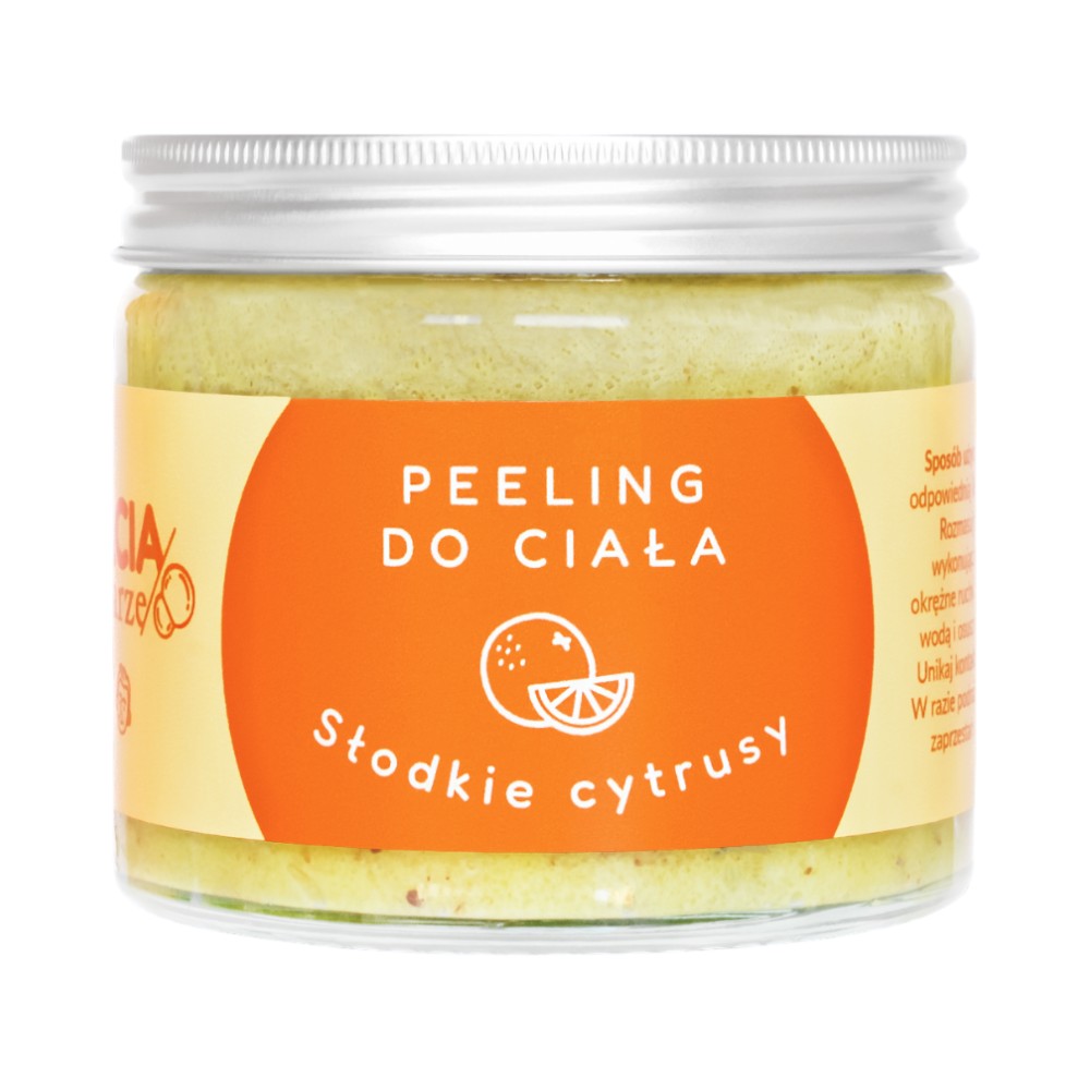 Bracia Mydlarze Peeling do ciała Słodkie cytrusy