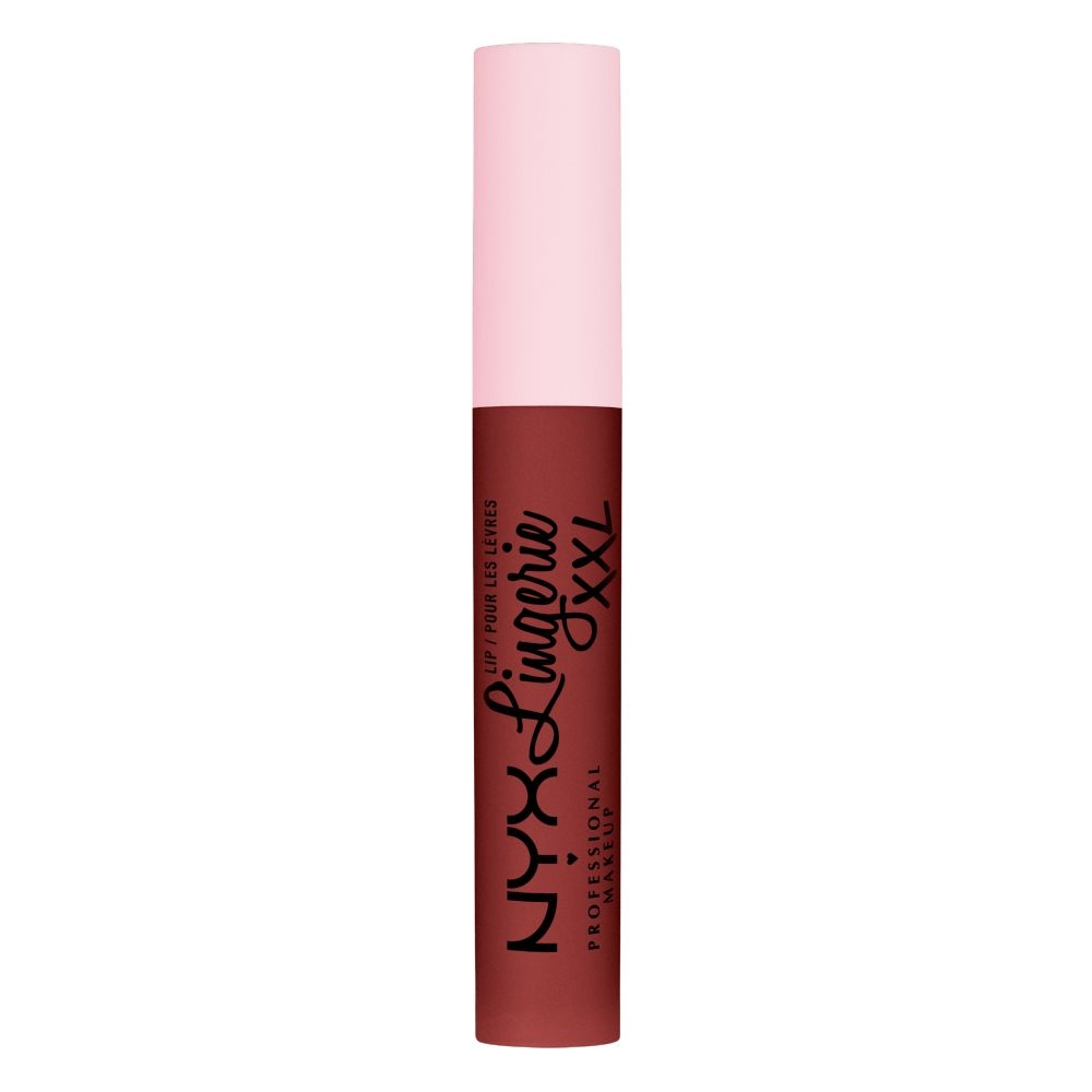 Жидкая помада NYX Professional Makeup Lip Lingerie XXL матовая, стойкая, оттенок Straps Off