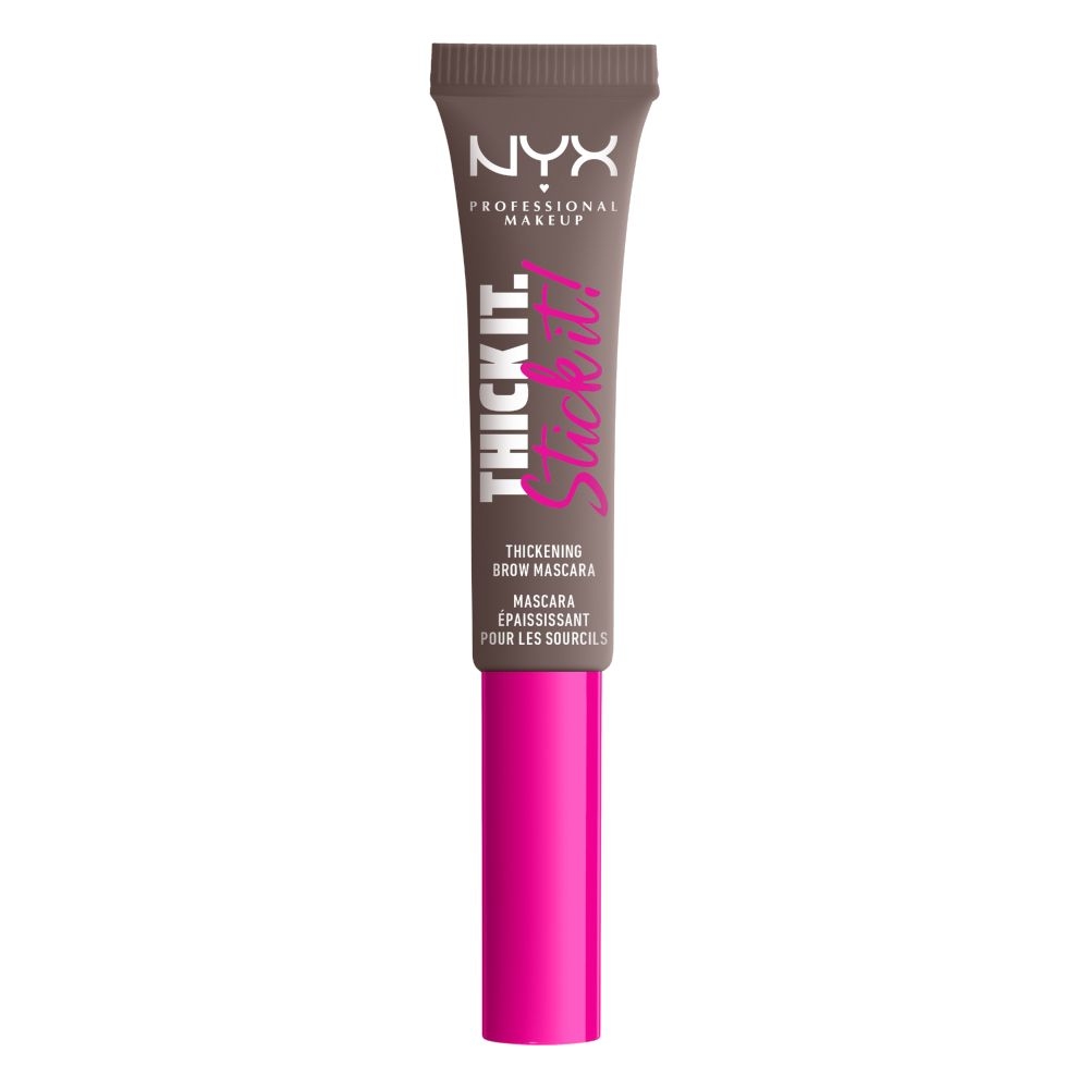 Тушь для бровей NYX Professional Makeup Thick It Stick It гелевая, для густоты, оттенок Cool Ash Brown