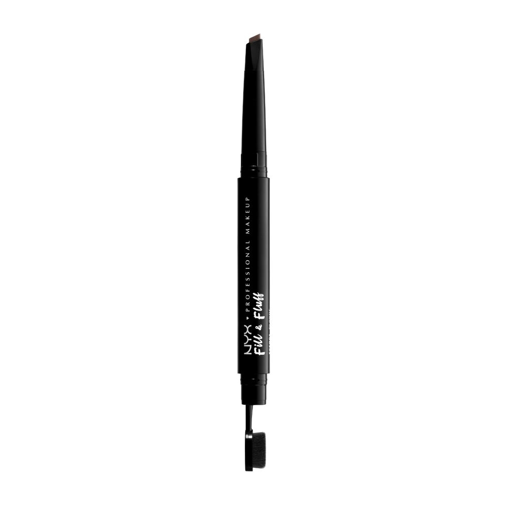 Помада для бровей NYX Professional Makeup Fill & Fluff в карандаше, двусторонняя, оттенок Chocolate