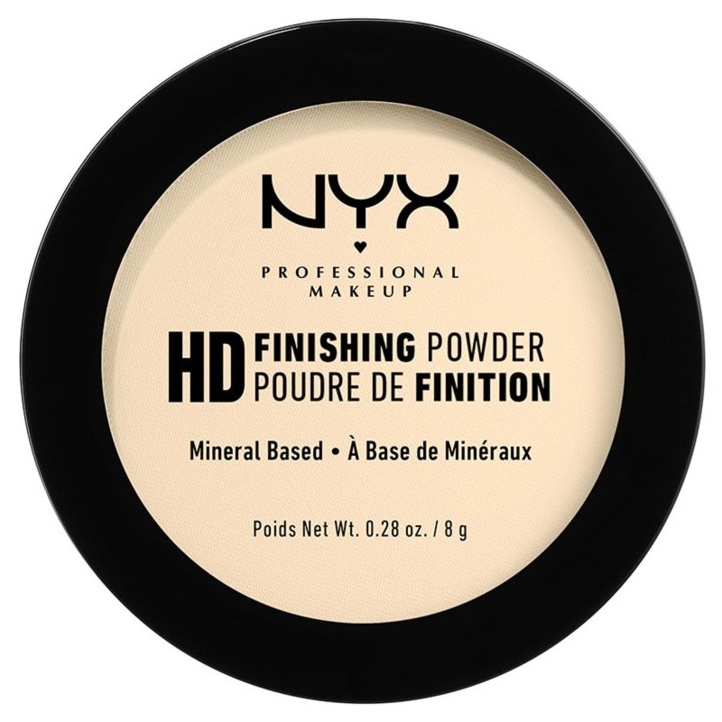 Компактная пудра NYX Professional Makeup HD Finishing Powder запечённая, оттенок Banana