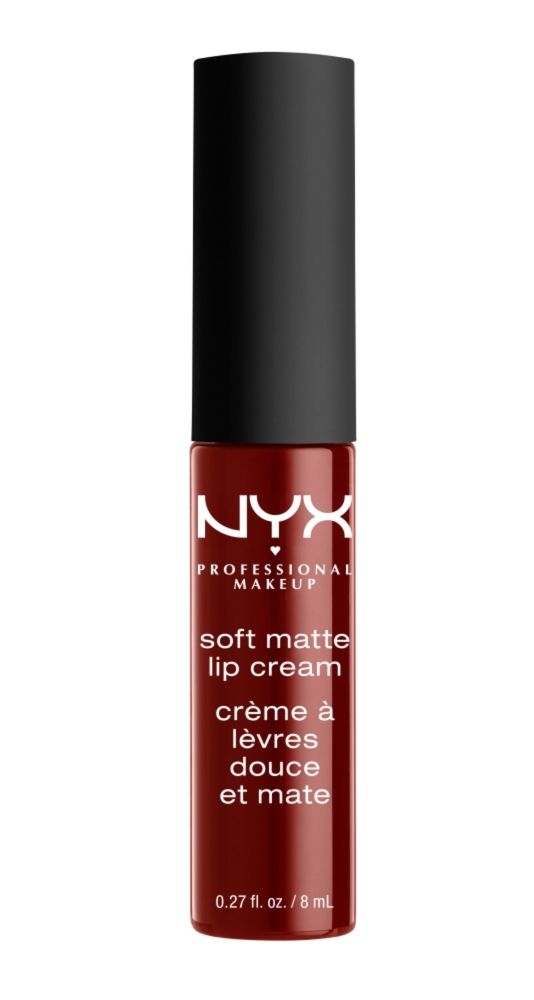 Жидкая помада NYX Professional Makeup Soft Matte Lip Cream матовая, кремовая, оттенок Madrid