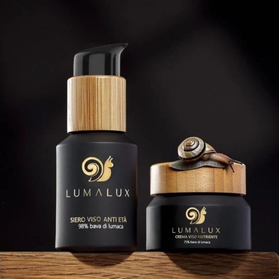 Lumalux Zestaw krem i serum ze śluzem ślimaka