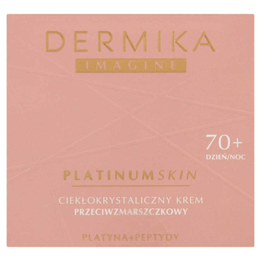 Dermika Imagine Platinum Skin Ciekłokrystaliczny krem przeciwzmarszczkowy 70+ na dzień i na noc