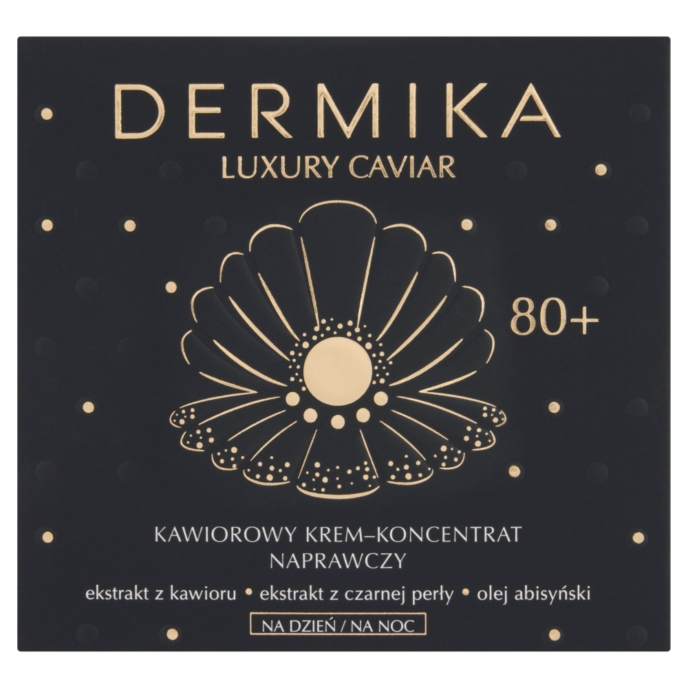 Dermika Luxury Caviar Kawiorowy krem koncentrat naprawczy 80+ na dzień i na noc